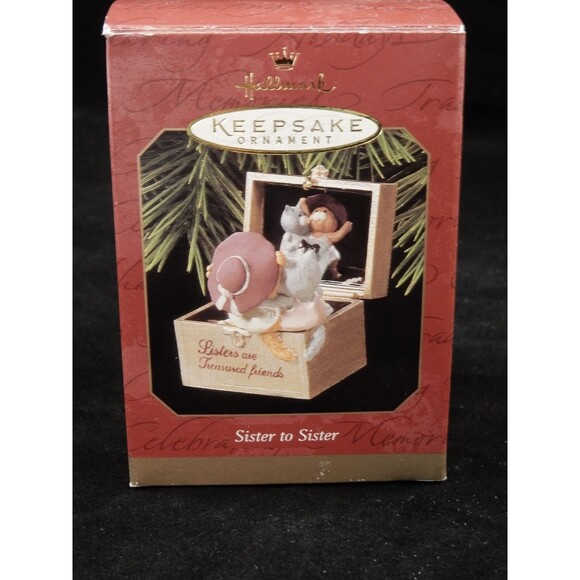 Hallmark Keepsake Ornament 1997 Sister to Sister - Picture 5 of 5